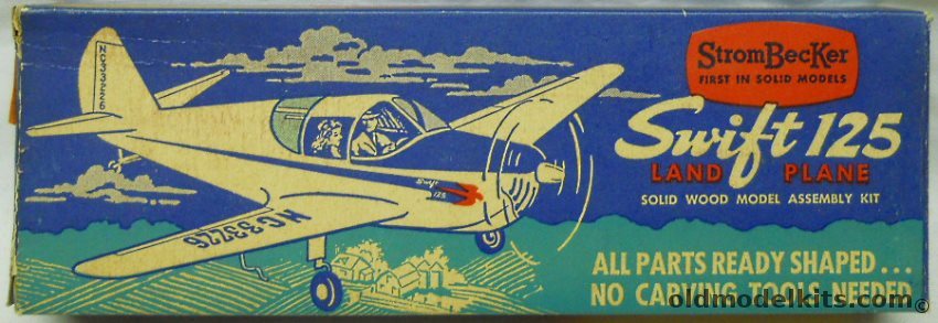 StromBecker Swift 125 Land Plane, C-39 plastic model kit